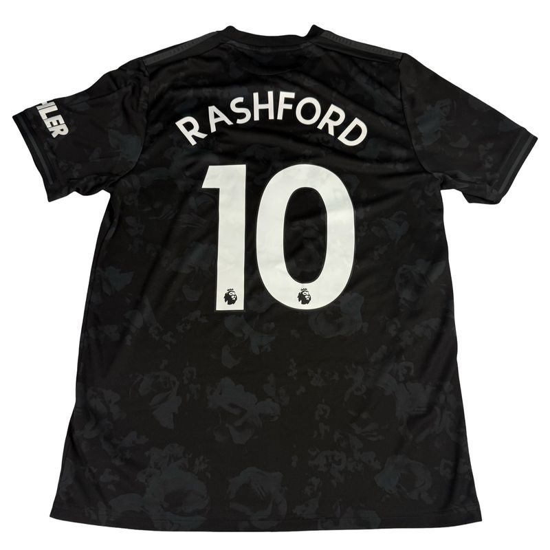 2019/20 Man United Adidas Third Jersey #10 Rashford Size Large