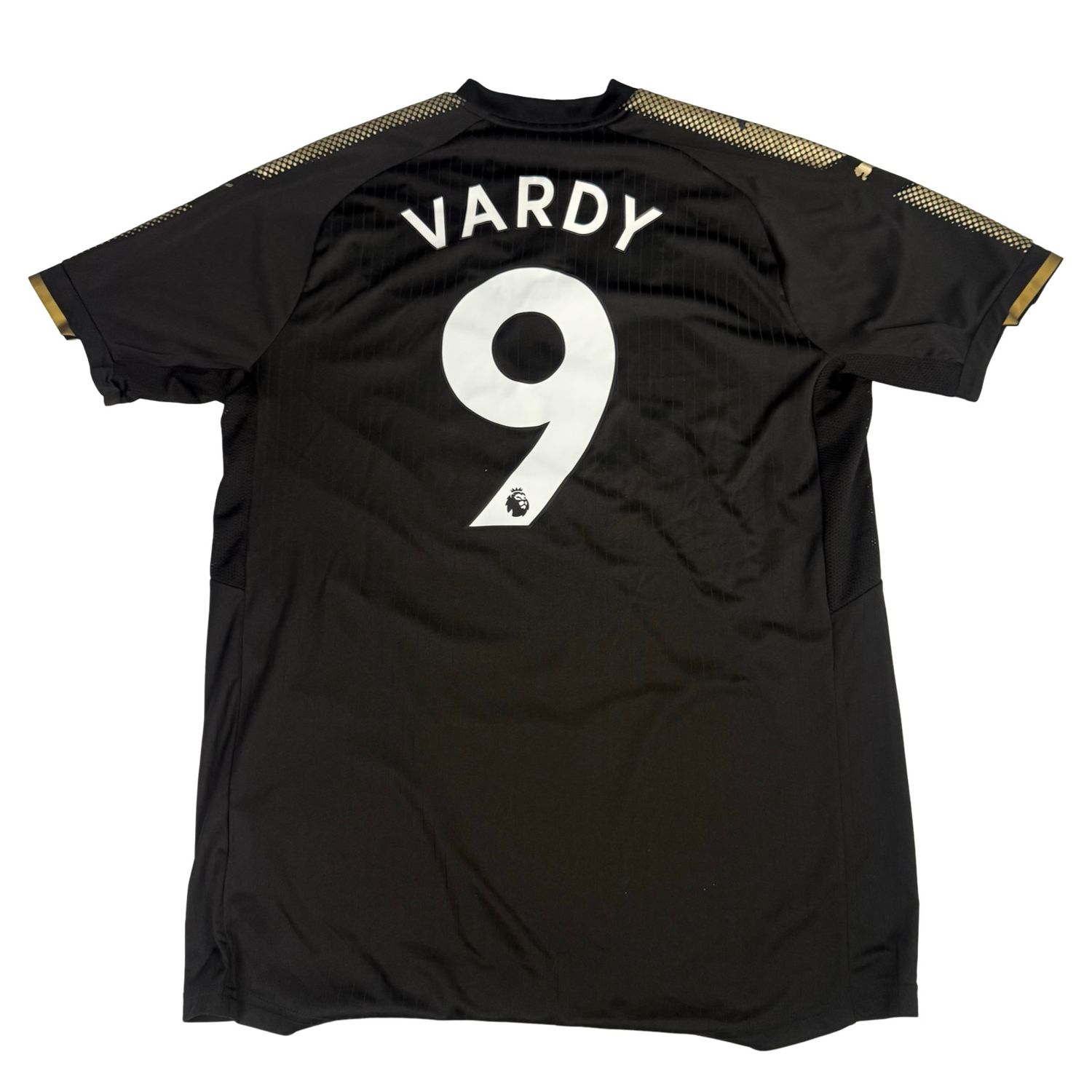 2017/18 Puma Leicester City Away Jersey #9 Vardy Size Large