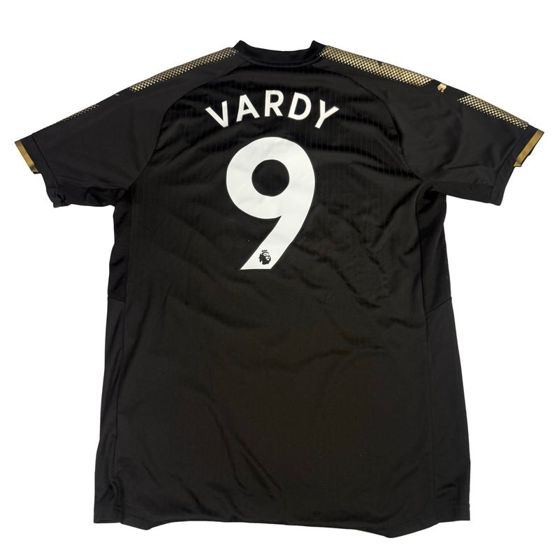 2017/18 Puma Leicester City Away Jersey #9 Vardy Size Large