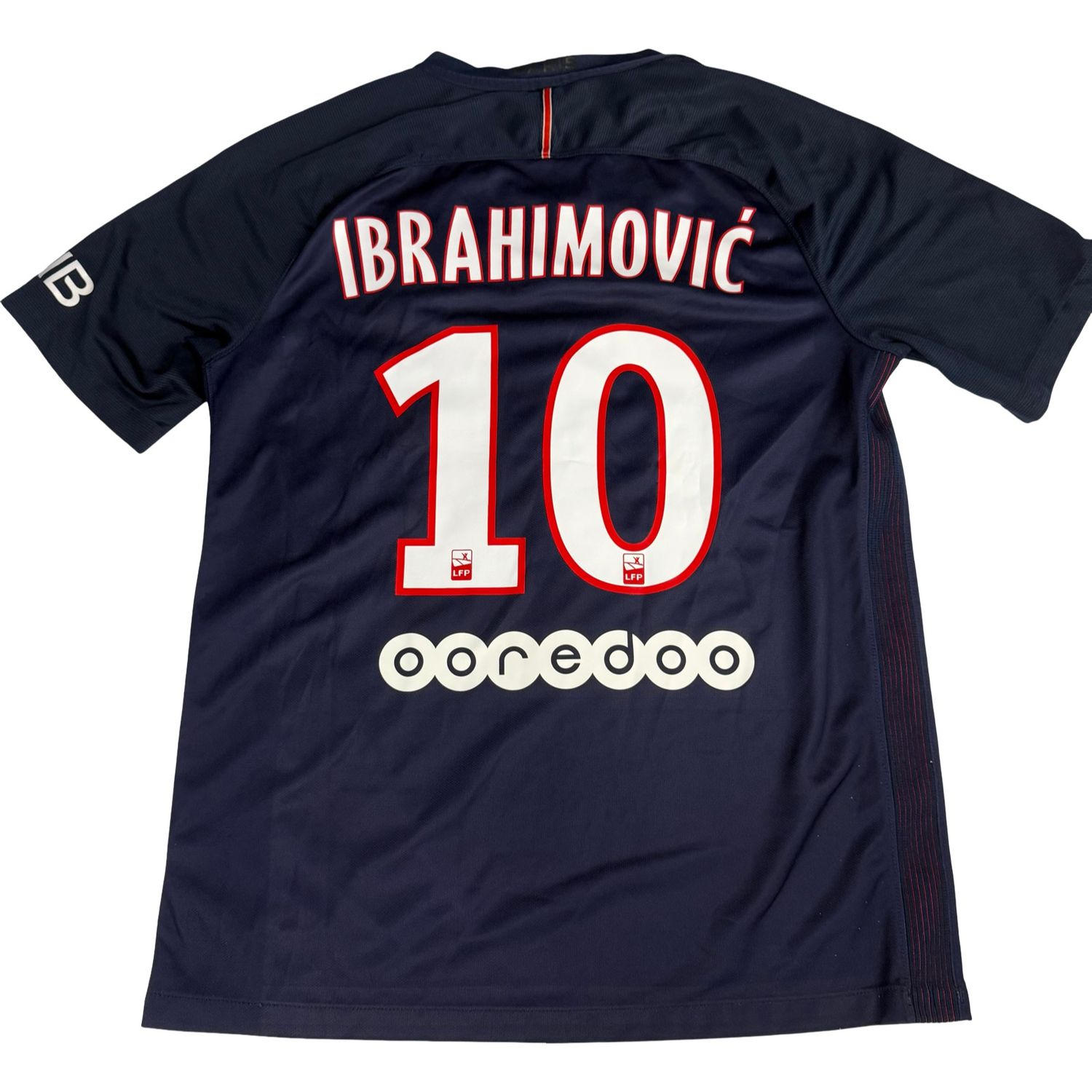 2016/17 Nike PSG Home Jersey #10 Ibrahimovic Size Medium