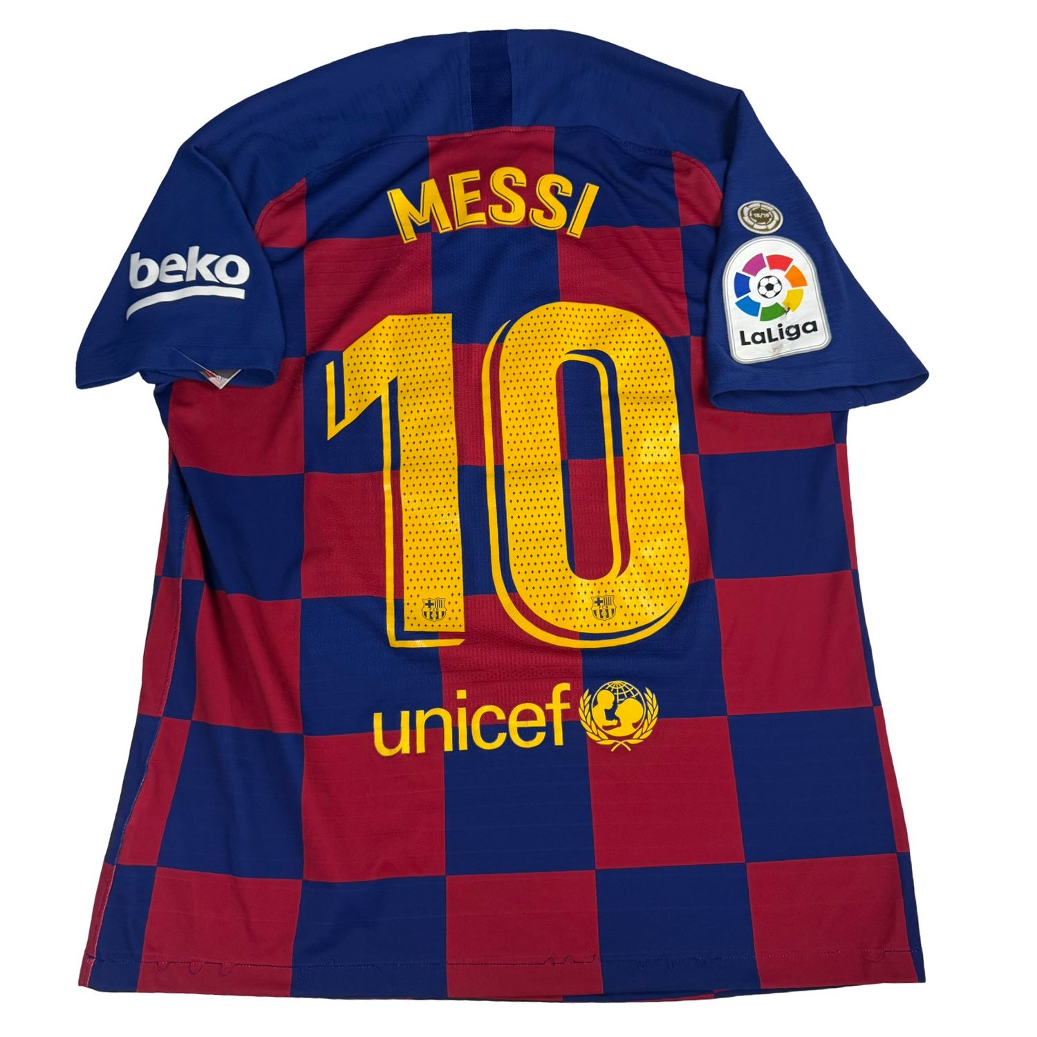 2019/20 FC Barcelona Nike Home Jersey Authentic #10 Messi Size Large