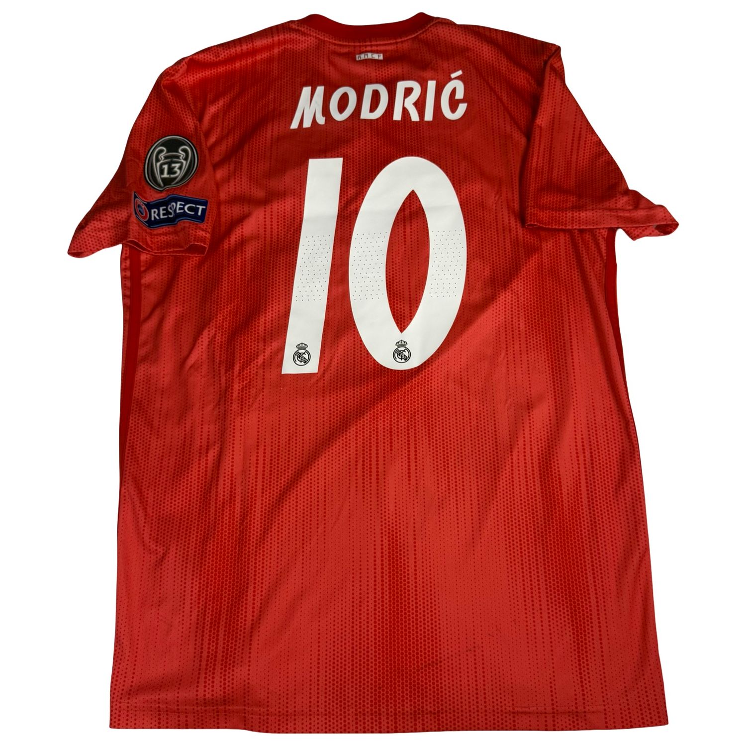 2018/19 Adidas Real Madrid Third Jersey #10 Modric Size Large