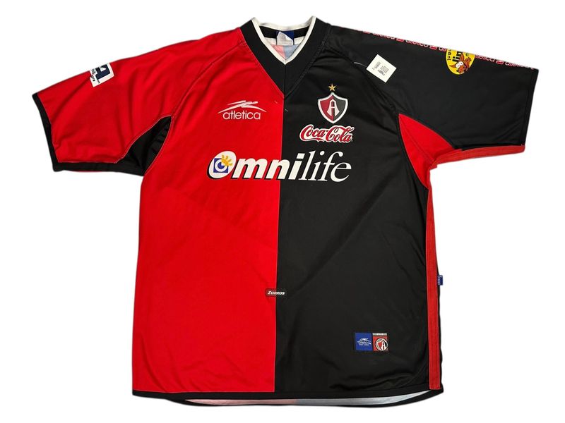 2000/01 Club Atlas Atletica Home Jersey Size Large