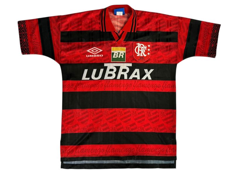 1995/96 Flamengo Umbro Football Home Jersey Size Large