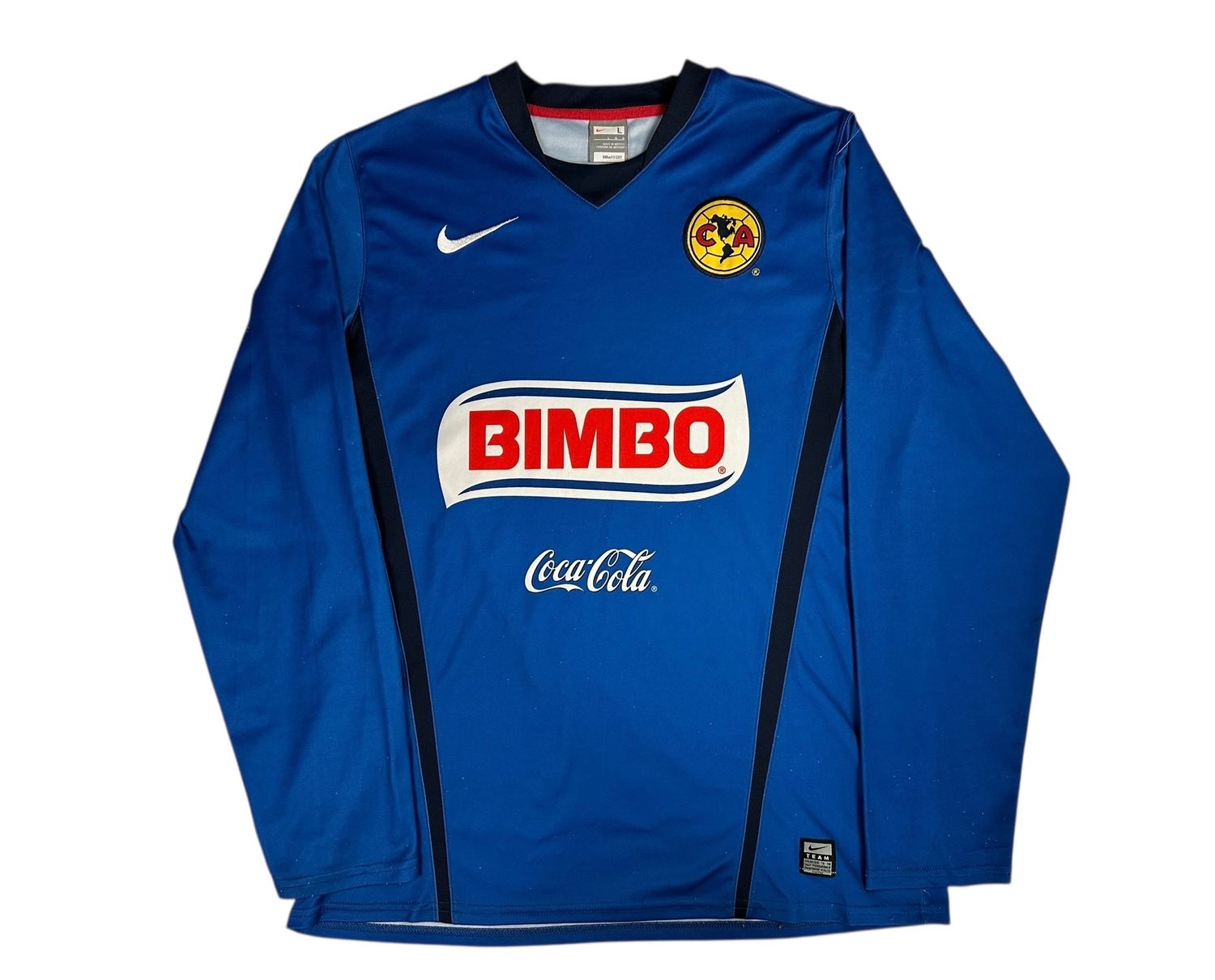 2008/09 Club America Nike Goalie Longsleeve Jersey Size Large