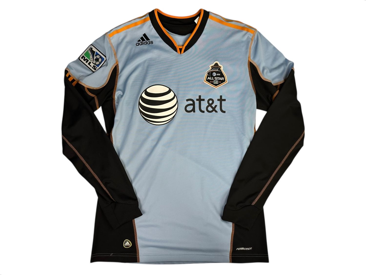 2010 MLS Houston All-Star Adidas Home Longsleeve Jersey Large