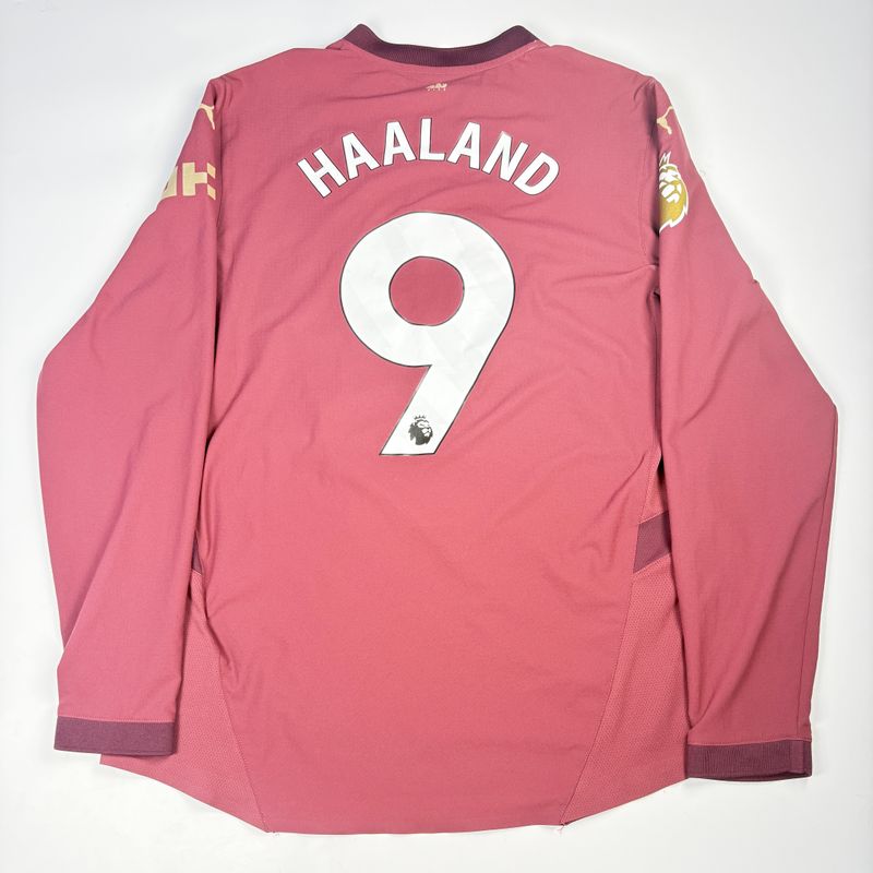 2024/25 Man City Puma Third Jersey Authentic #9 Haaland Size XL