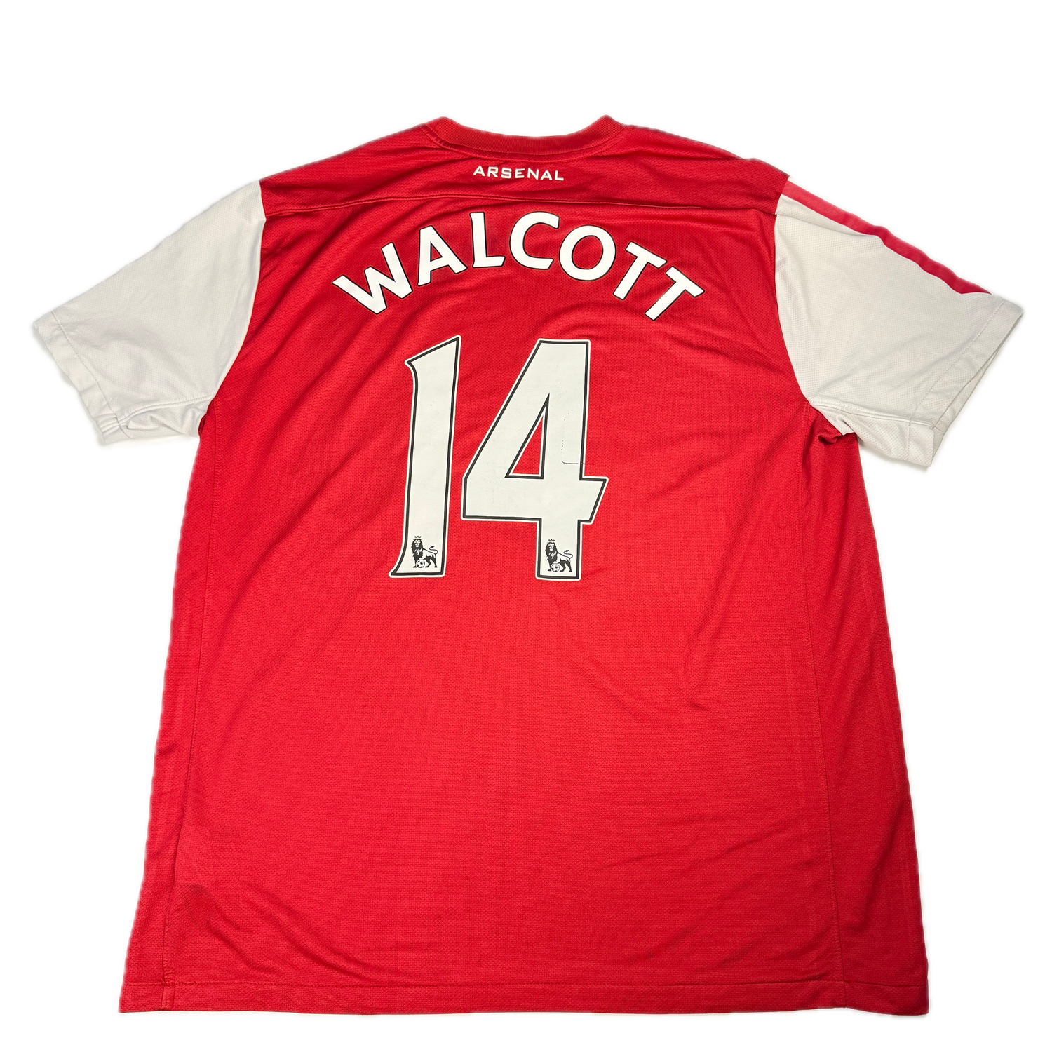 2011/12 Arsenal Nike Home Jersey #14 Walcott Size XL
