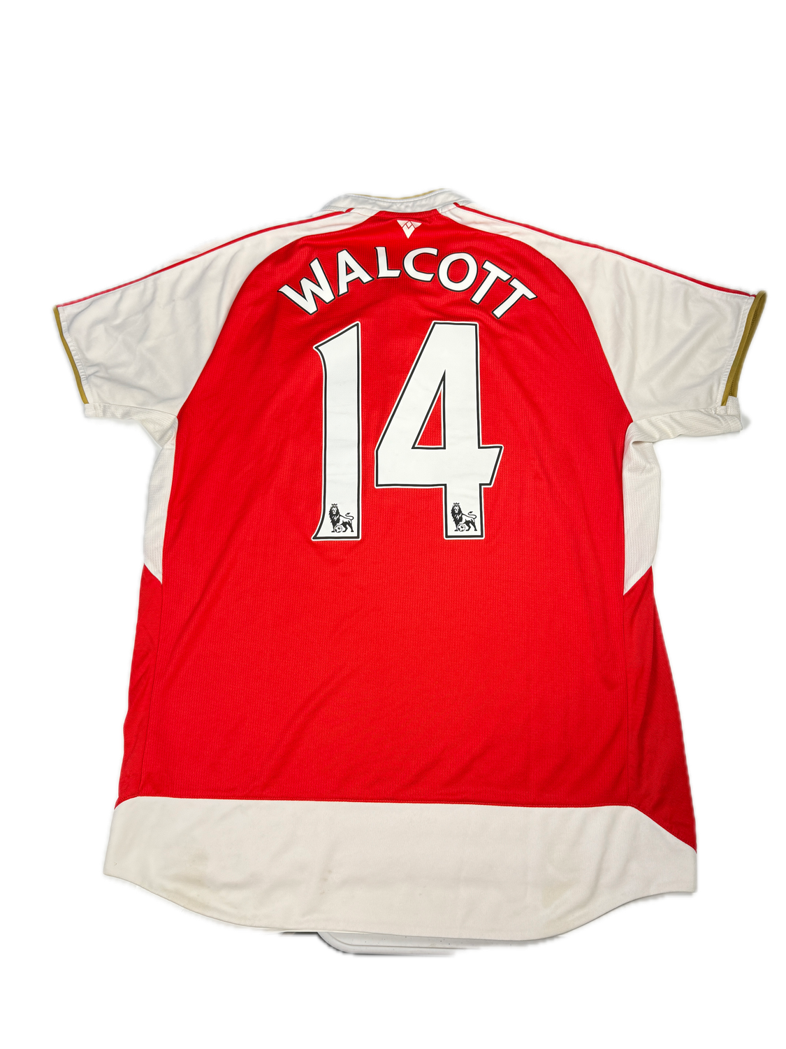 2015/16 Arsenal Puma Football Home Jersey #14 Walcott Size XL