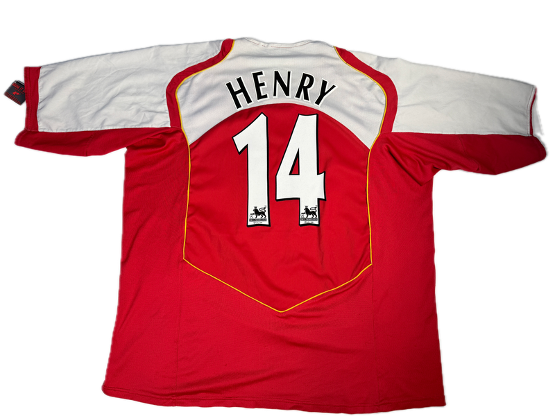 2004/05 Arsenal Nike Home Jersey #14 Henry Size XL