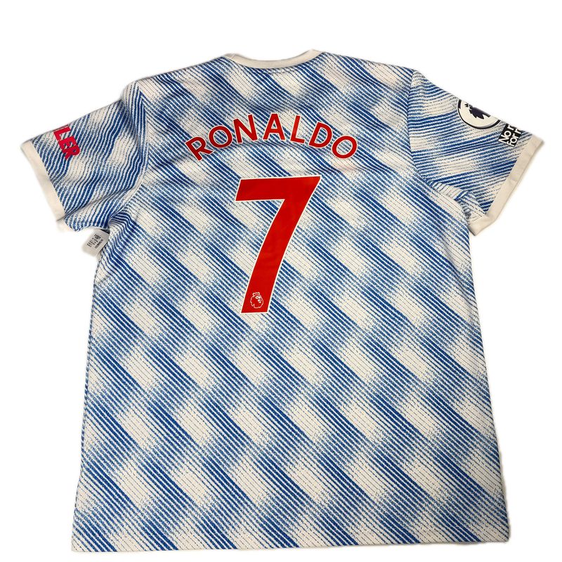 2021/2022 Man United Adidas Football Away Jersey #7 Ronaldo XL