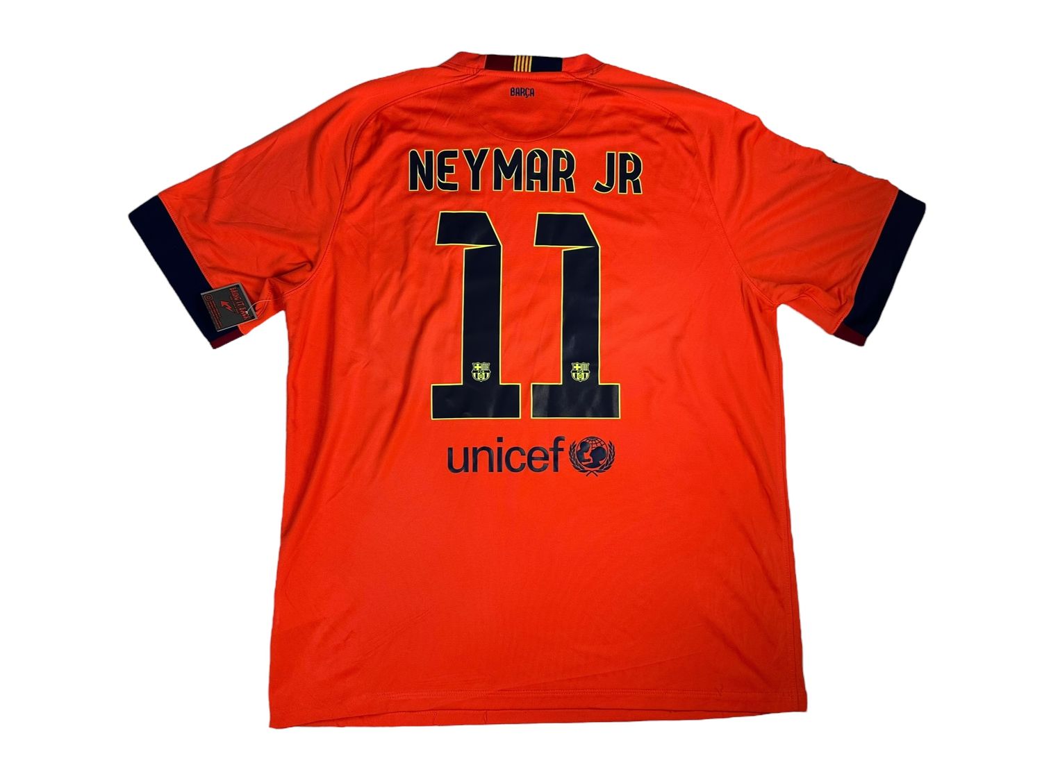 2014/15 FC Barcelona Nike Away Jersey #11 Neymar Size XL
