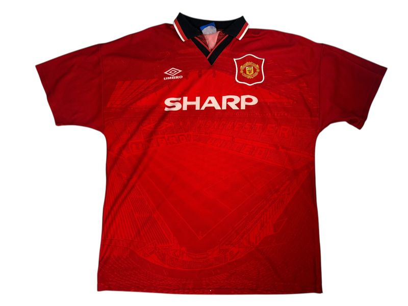 1994/96 Man United Umbro Home Jersey Size XL