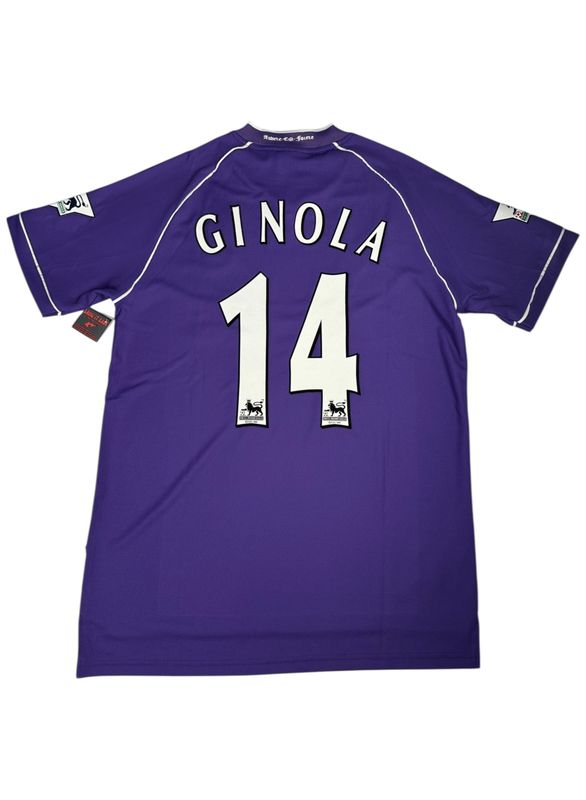 1998/99 Tottenham Pony Away Jersey #14 Ginola Size XL