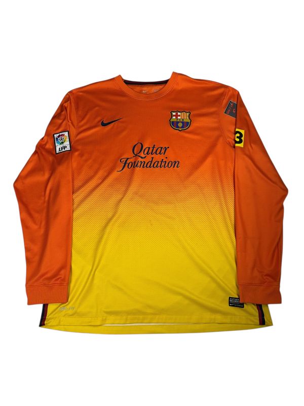2012/13 Barcelona Nike Away Long Sleeve Size XL