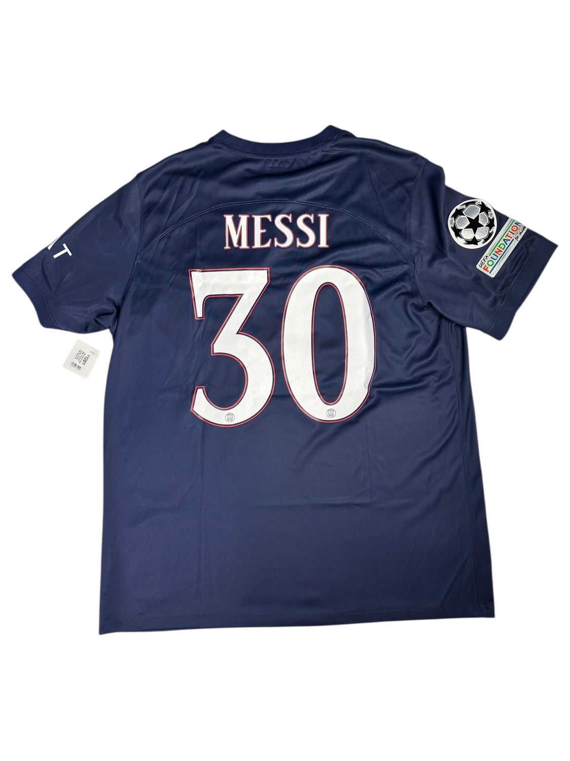 2022/23 PSG Nike Football Home Jersey #30 Messi Size XL