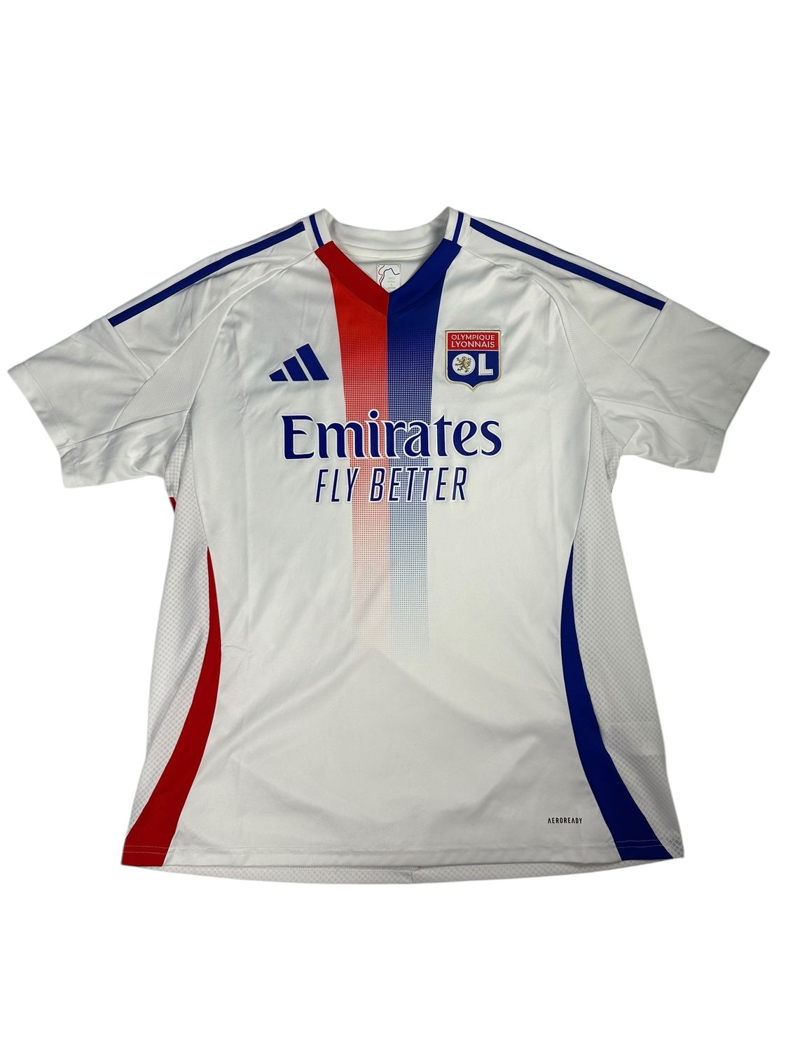 2024/25 Adidas Olympique Lyonnais Home Jersey Size XL