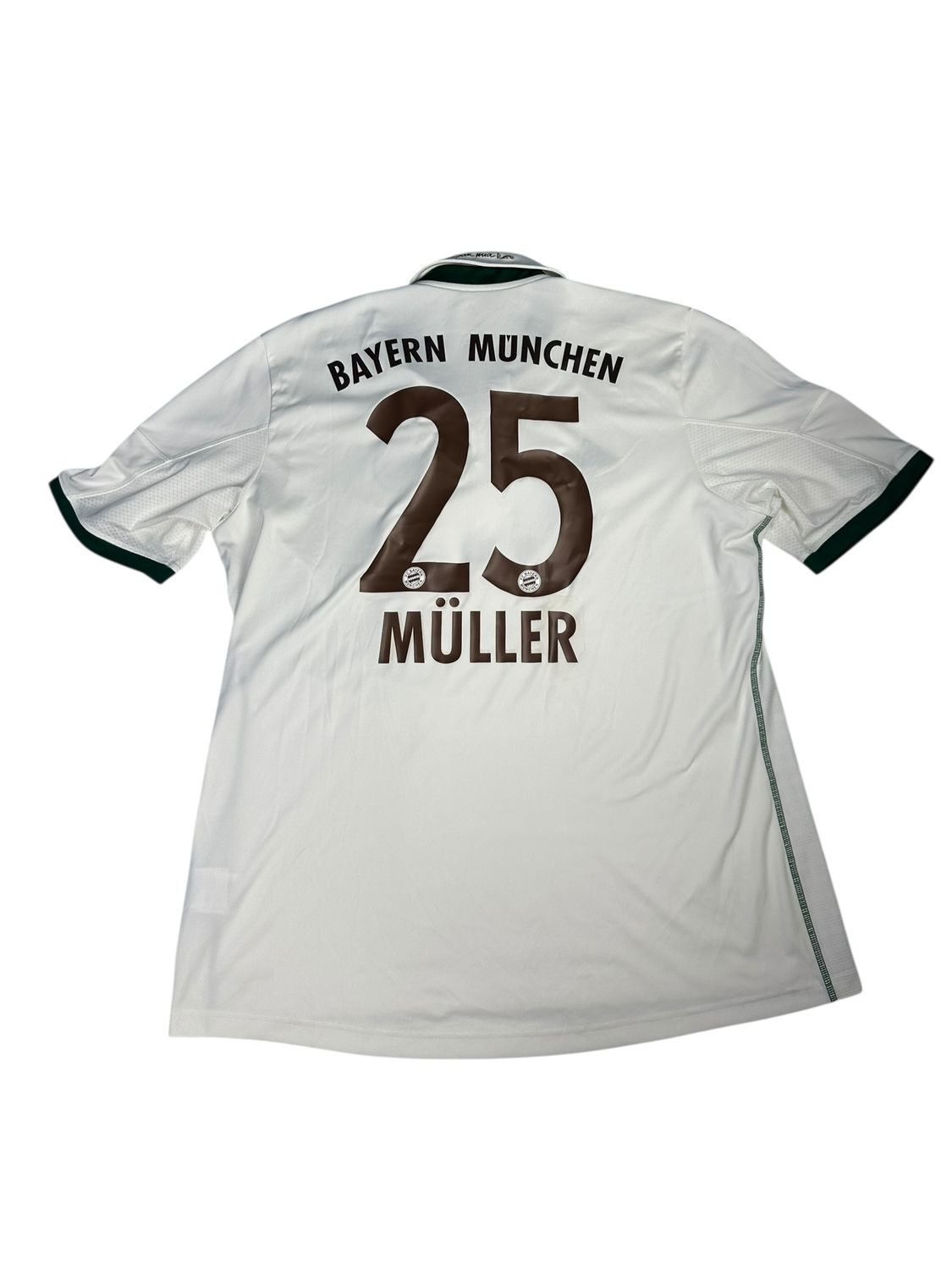 2013/14 Adidas Bayern Munich #25 Muller Away Jersey Size XL