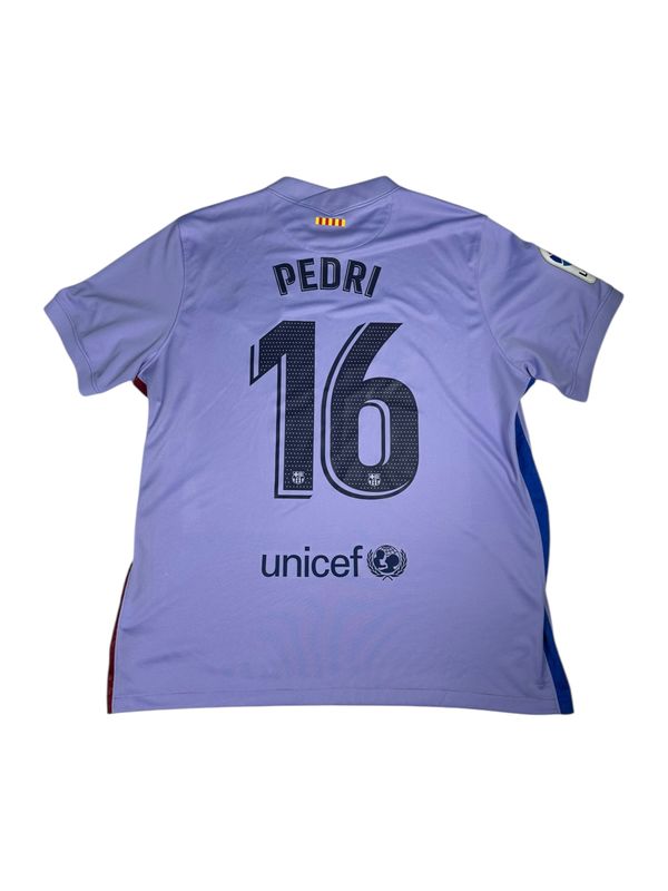 2021/22 Barcelona Nike Away Jersey #16 Pedri Size XL