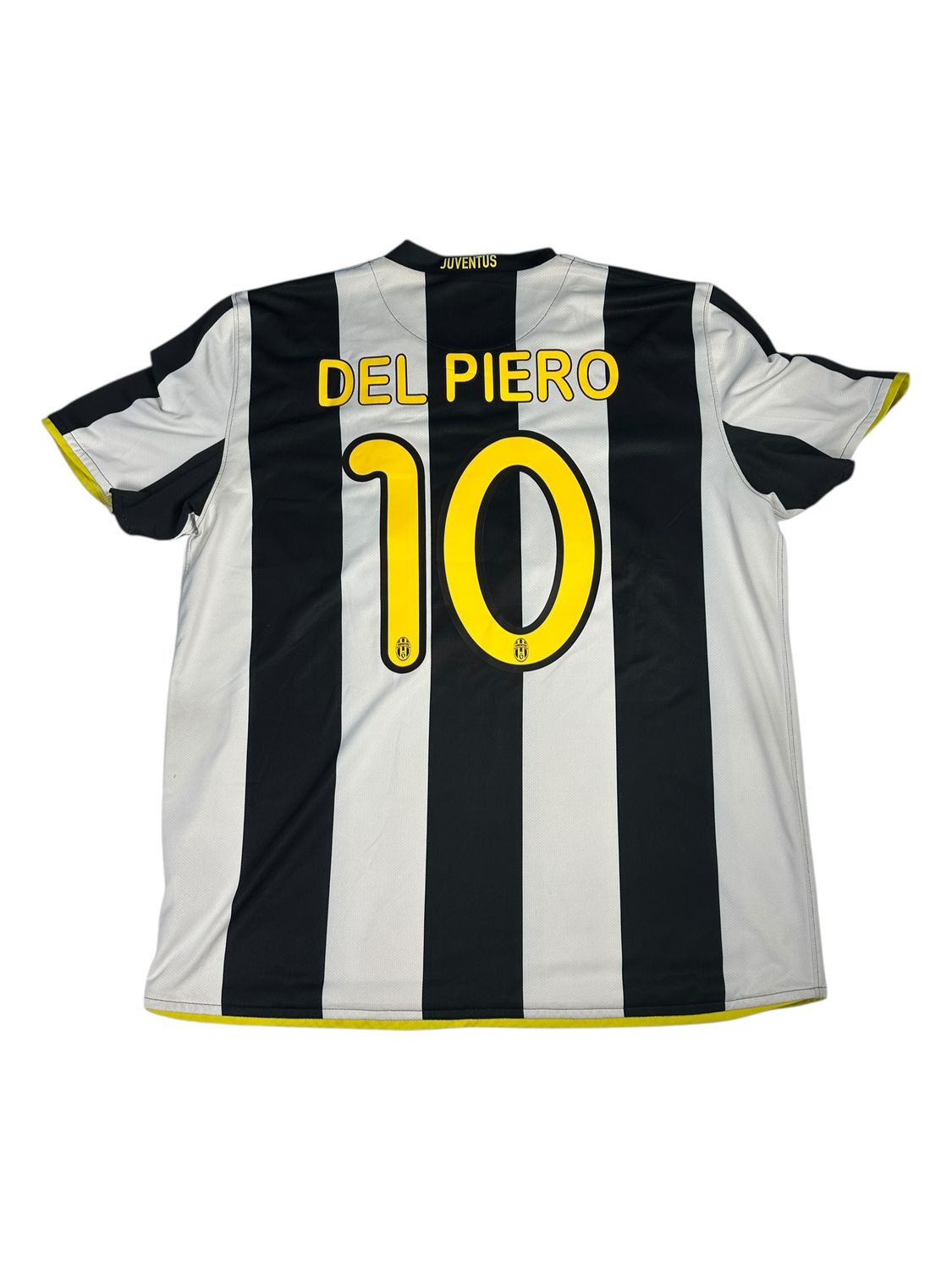2008/09 Juventus Nike Home Jersey #10 Del Piero Size XL