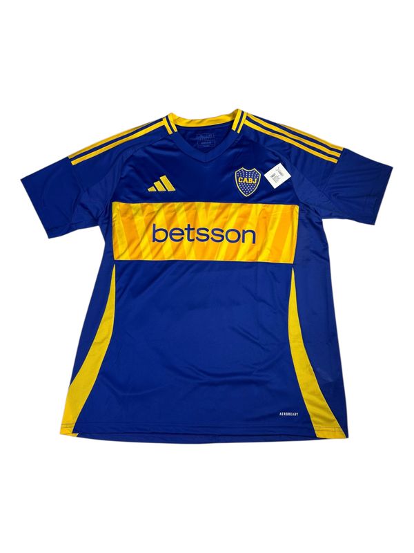 2024/25 Adidas Boca Junior Home Jersey Size XL