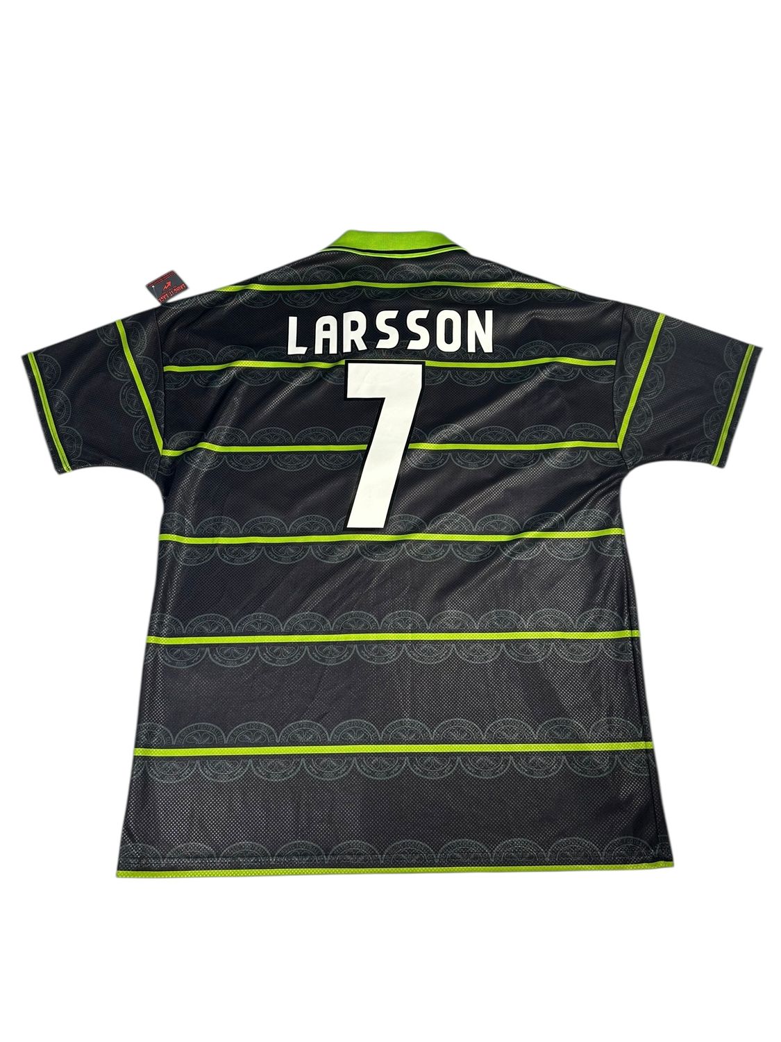 1998/99 Celtic Umbro Away Jersey #7 Larsson Size XL
