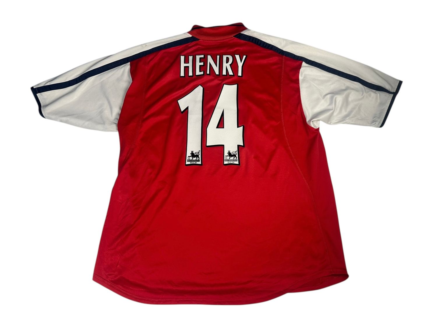 2000/02 Arsenal Nike Home Jersey #14 Henry Size XXL