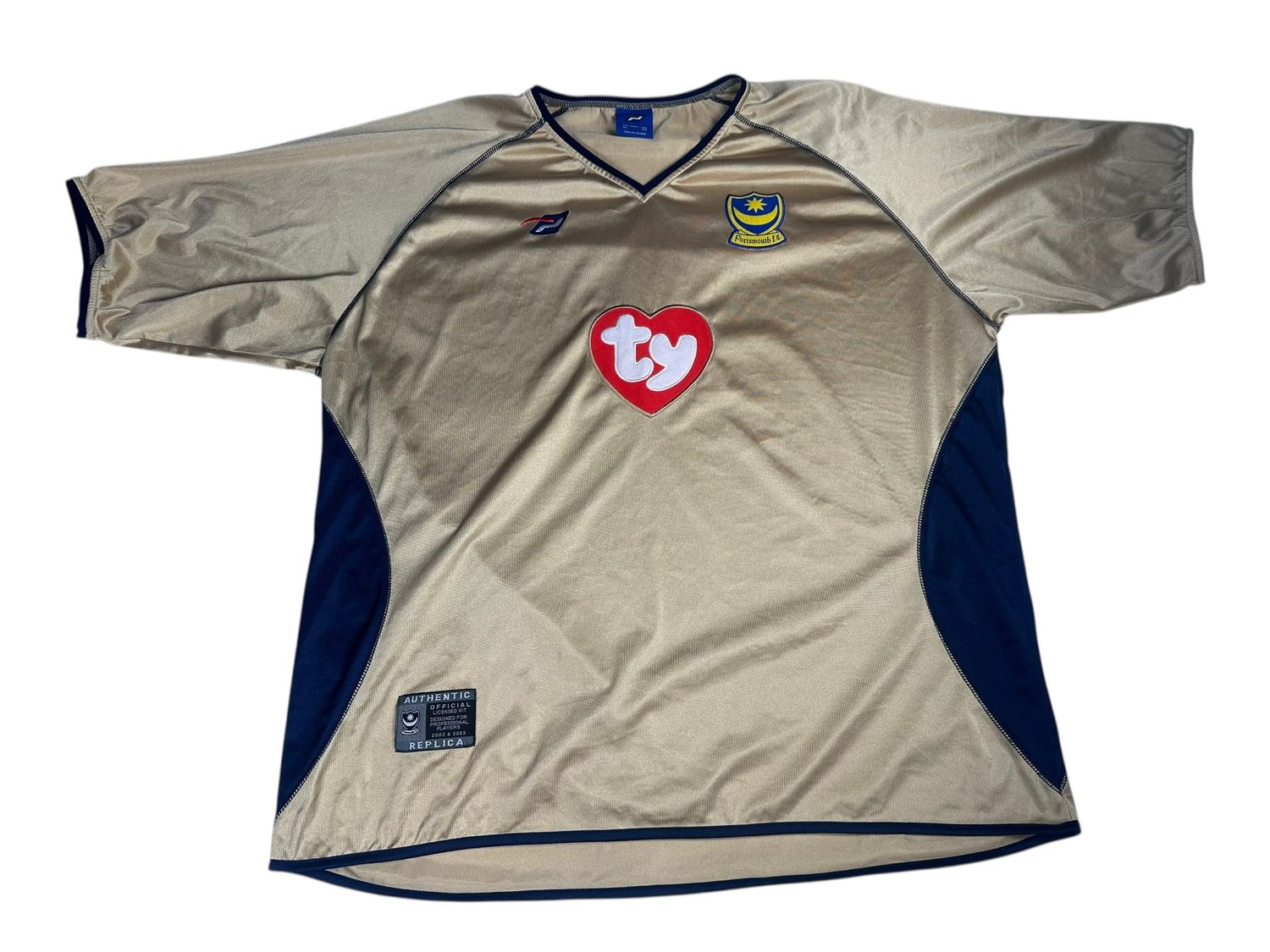 2002/03 Portsmouth Away Jersey Size XXL