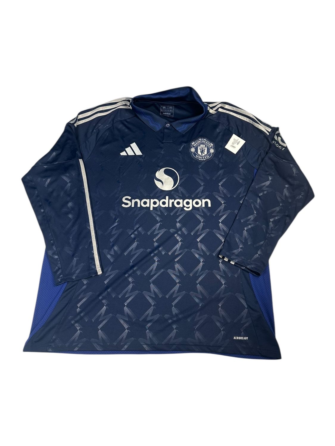 2024/25 Adidas Man United Away Jersey L/S Size XXL