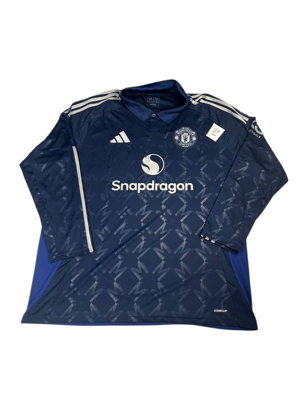 2024/25 Adidas Man United Away Jersey L/S Size XXL