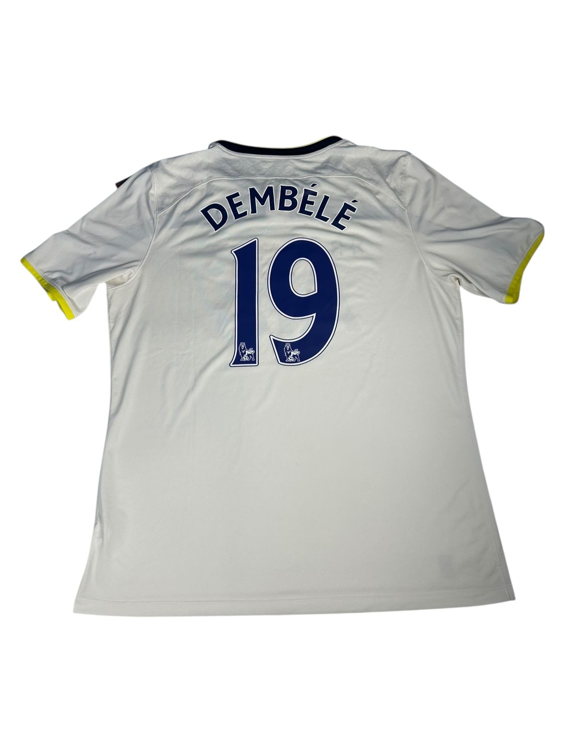 2014/15 Tottenham Under Armour Home Jersey #19 Dembele Size XXL