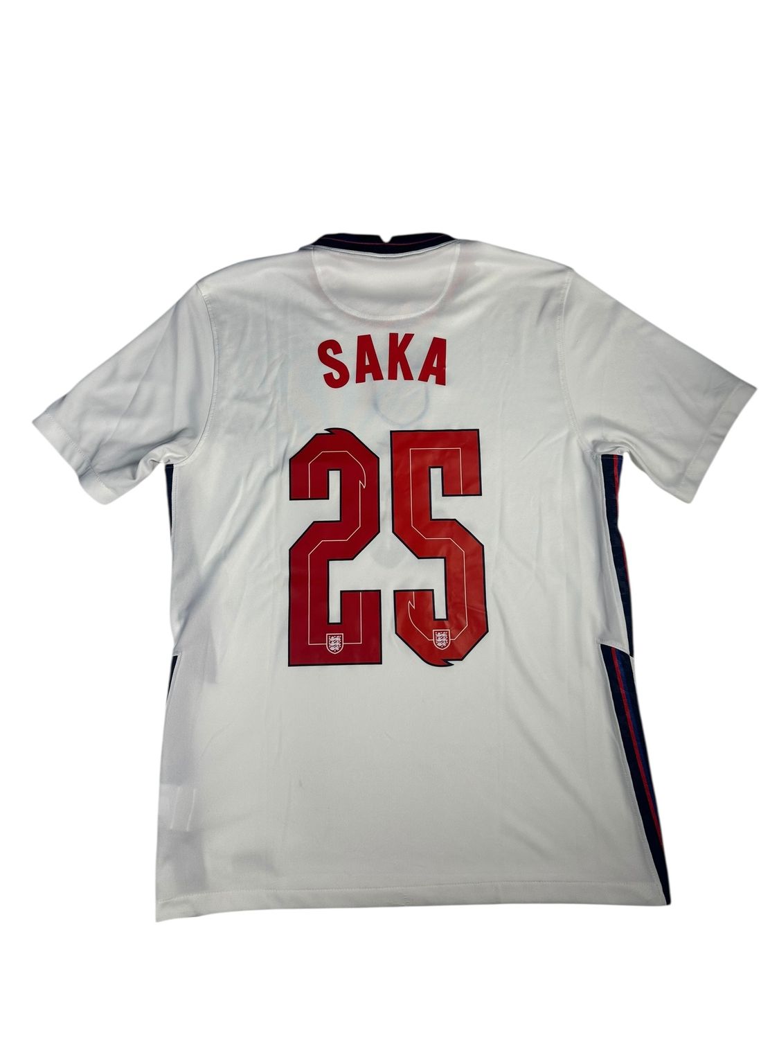 2020/21 England Nike Home Jersey #25 Saka Size Medium