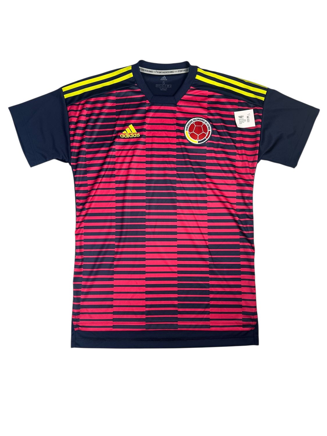 2017/18 Adidas Colombia Home Jersey Size Small