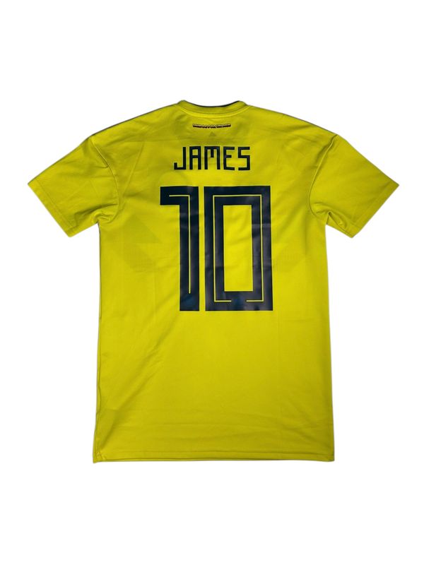 2018 Columbia Adidas Home Jersey #10 James Size Small