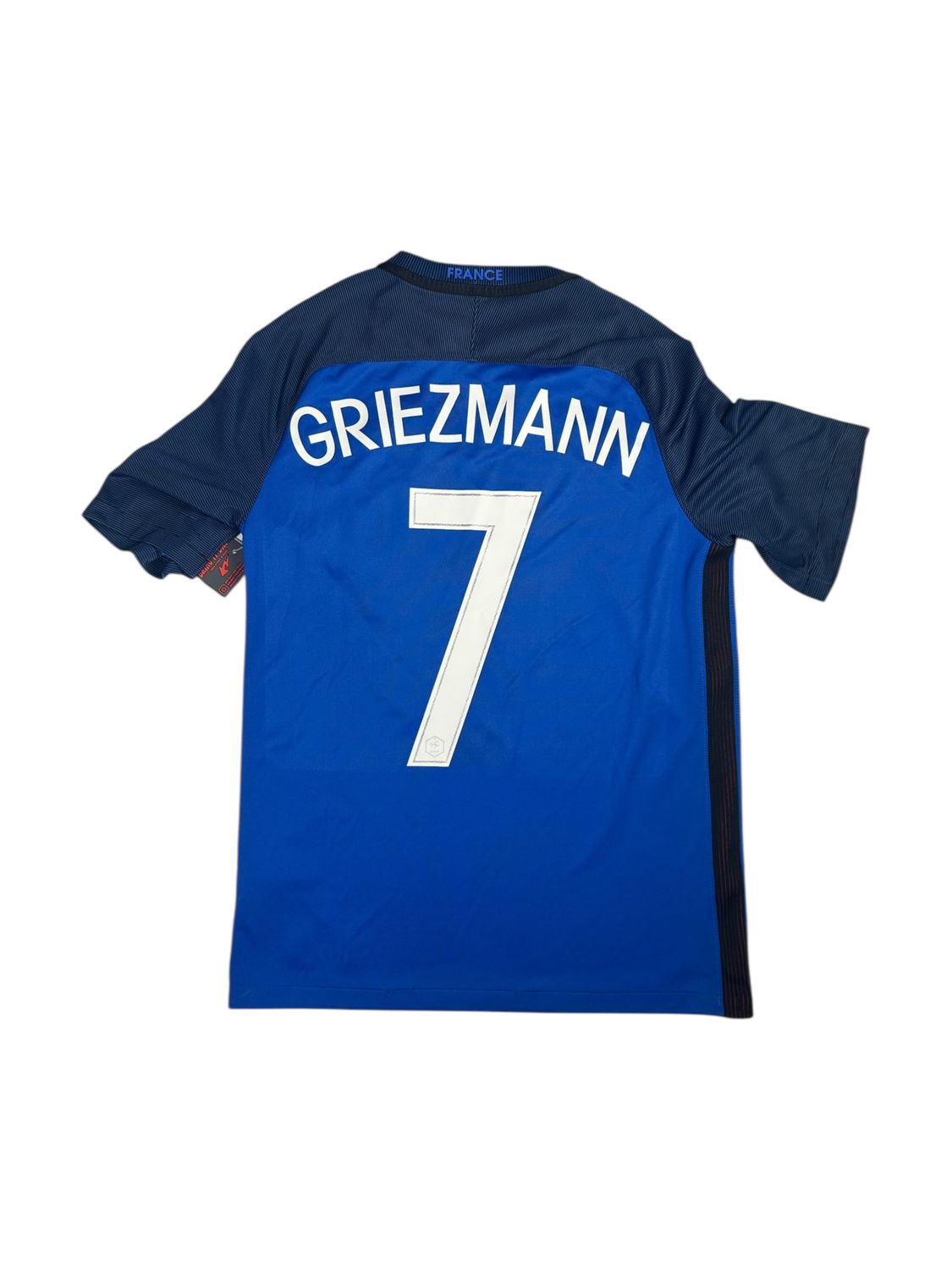 2016 France Nike Euro Home Jersey #7 Griezmann Size Small