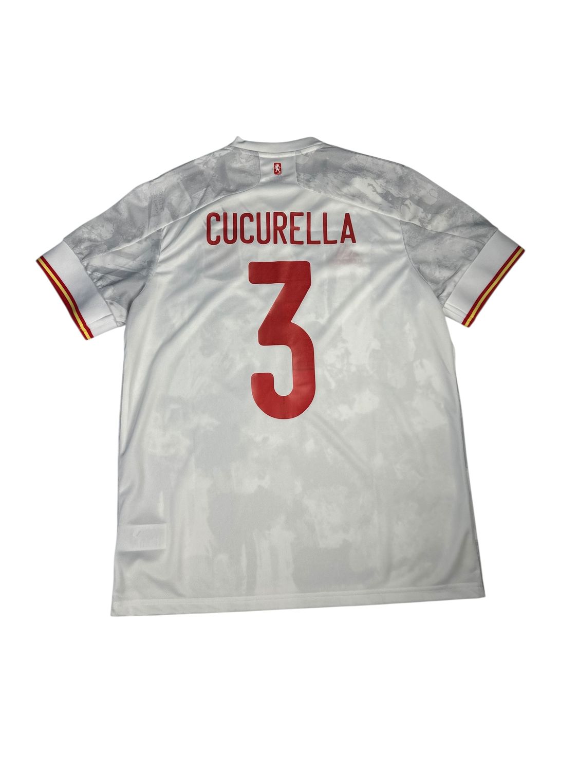 2020 Spain Euro Away Jersey #3 Cucurella Size Large