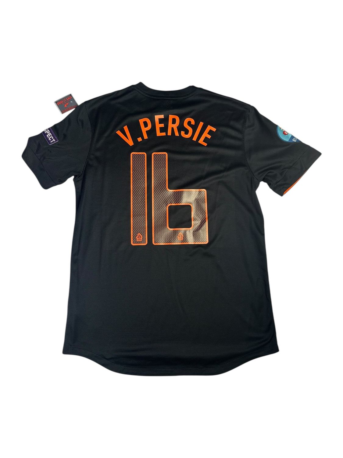 2012 Netherlands Nike Euro Away Jersey #16 Persie Size Medium