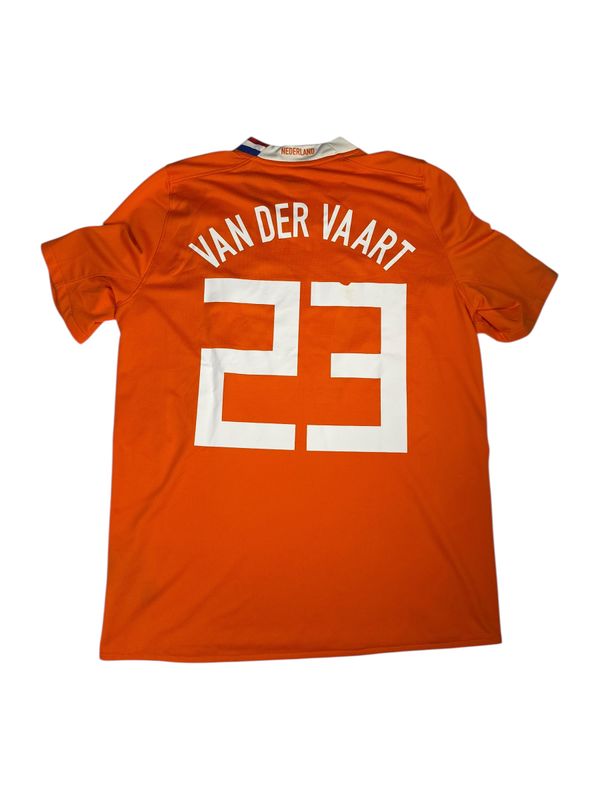 Netherlands Nike 2008 Euro Football Jersey #34 Van Der VAART Size Medium