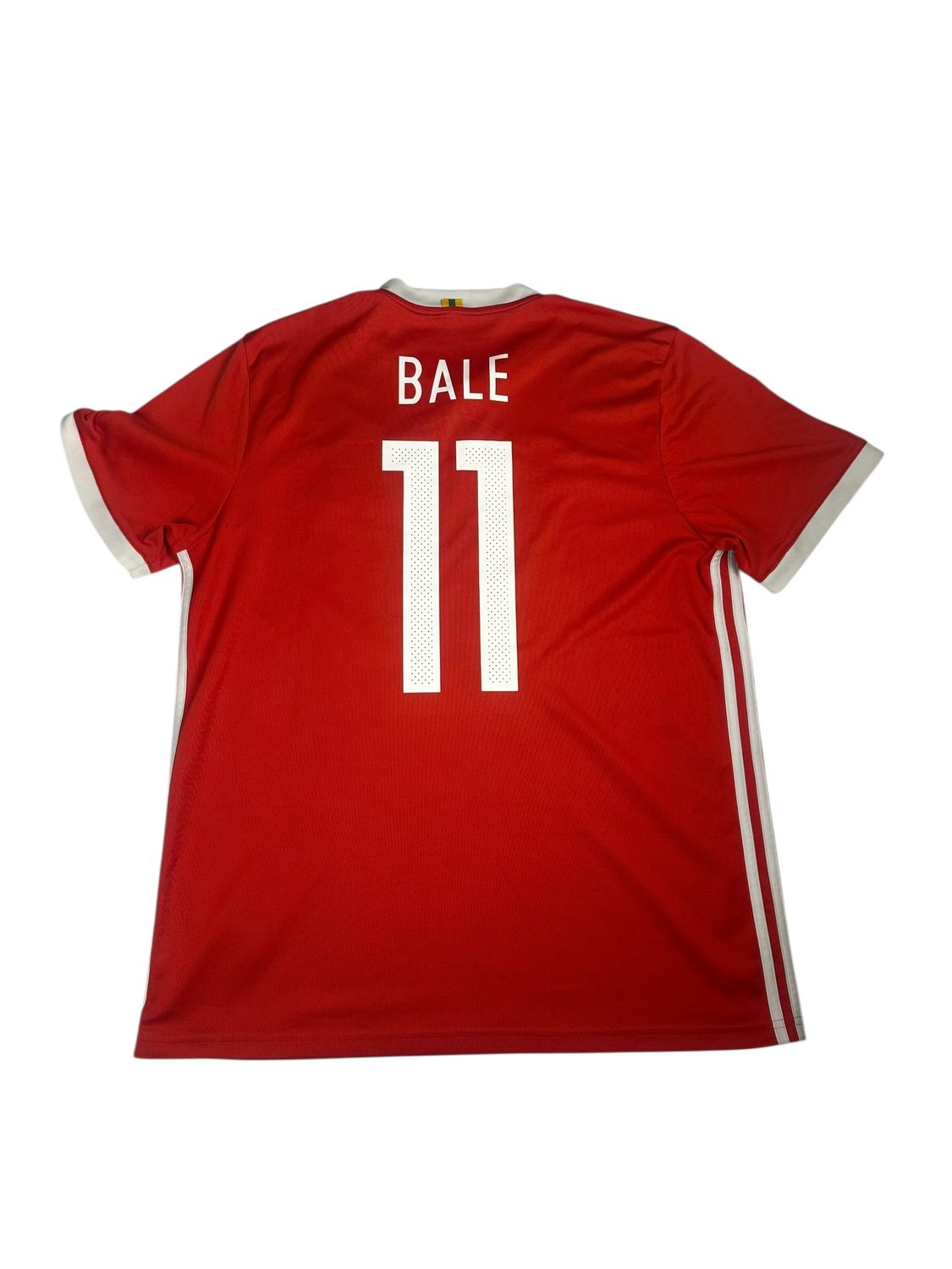 2018/19 Wales Adidas Home Shirt #11 Bale Size Large