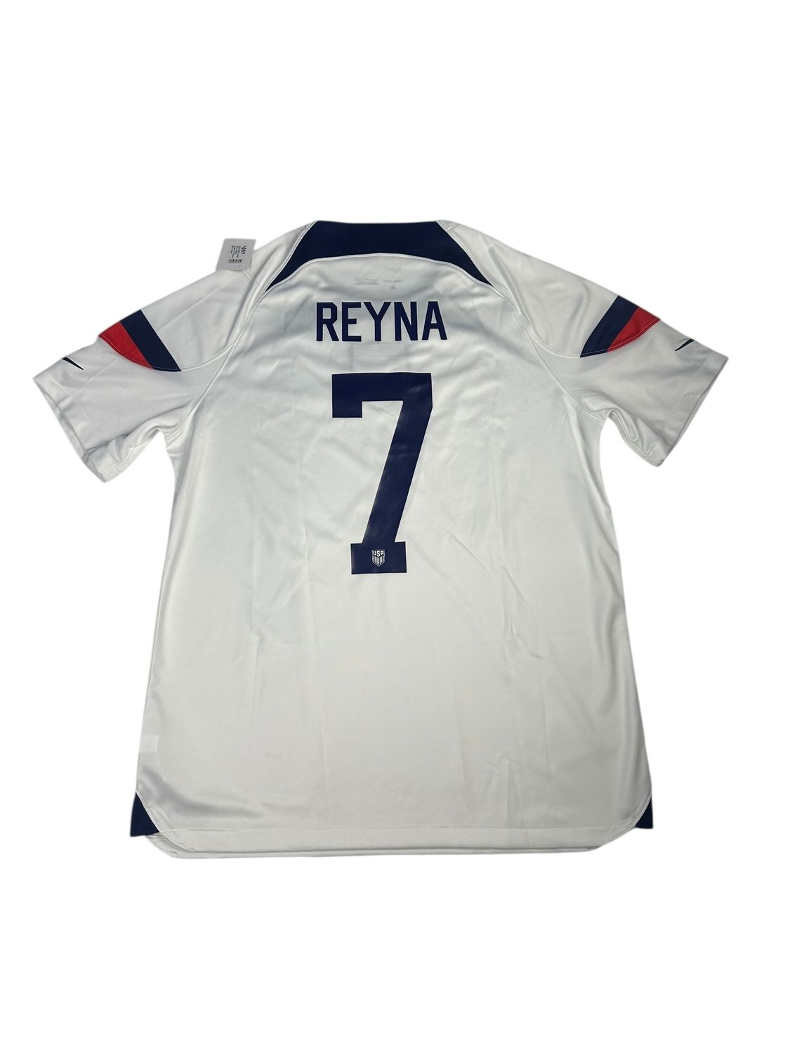 2022/23 USA Nike Home Jersey #7 Reyna Size Large