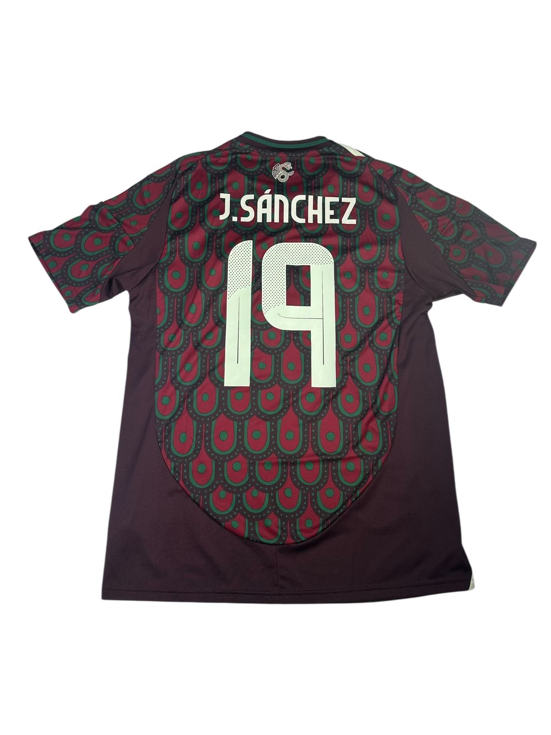 2024 Mexico Adidas Home Jersey #10 Sanchez Size Large