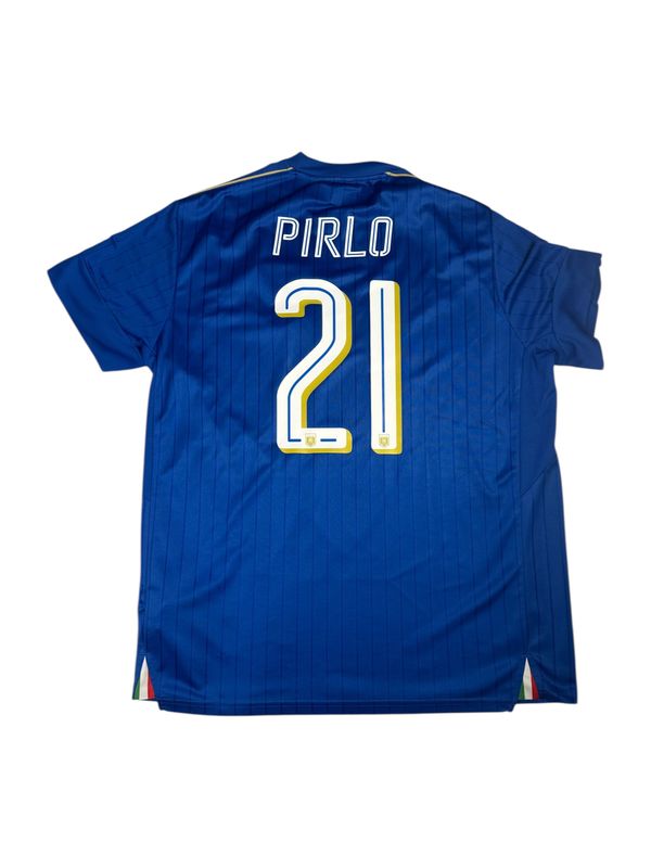 2016/17 Italy Puma Home Jersey #21 Pirlo Size XL
