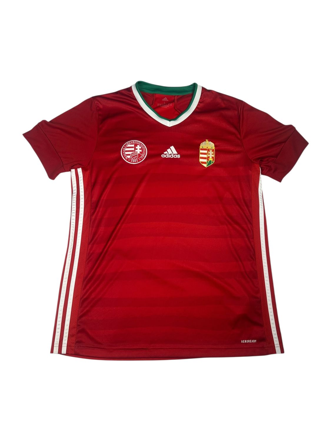 2019/2021 Hungary Adidas Home Jersey Size Large