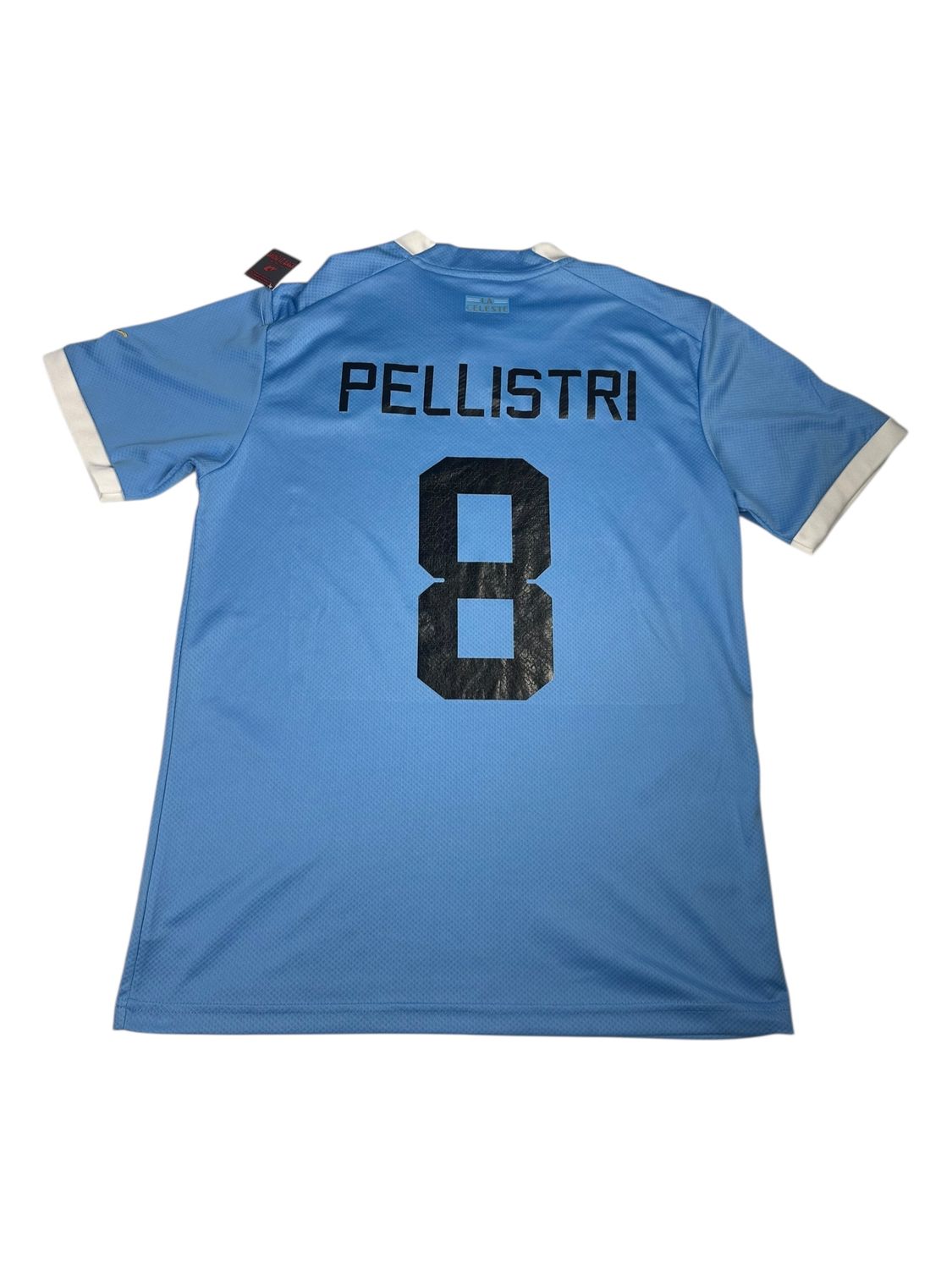 2023 Uruguay Ouma Home Jersey #8 Pellistri Size Large