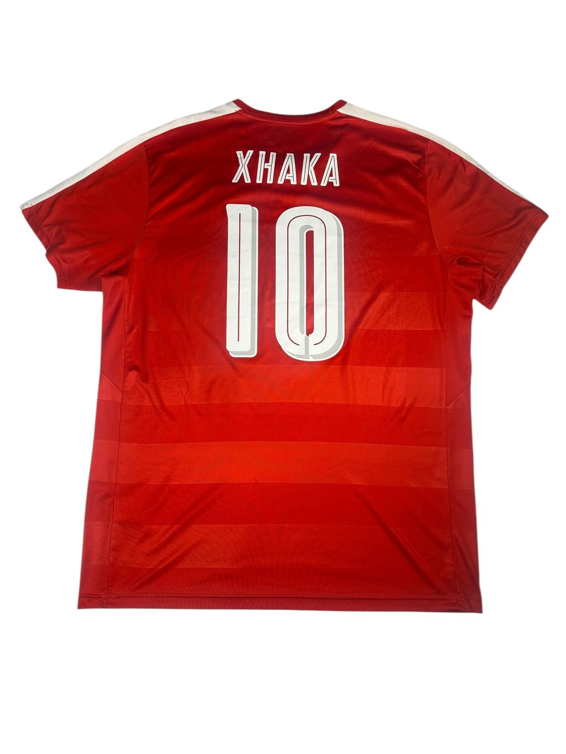 2016/17 Switzerland Home Jersey #10 Xhaka Size XL