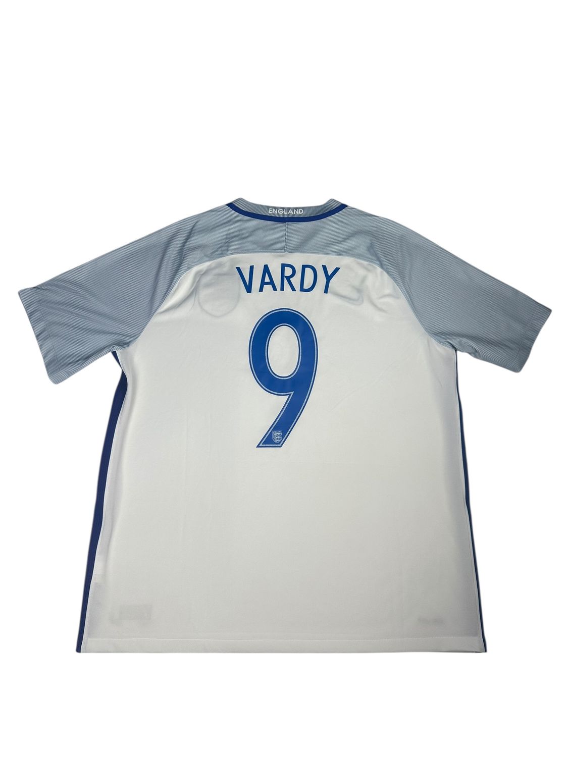 2016/17 England Nike Home Jersey #9 Vardy Size XL