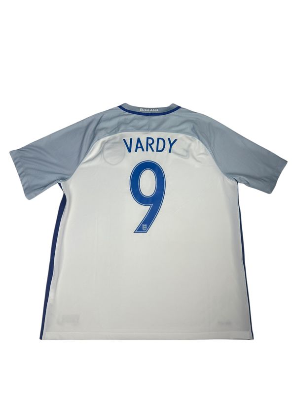 2016/17 England Nike Home Jersey #9 Vardy Size XL