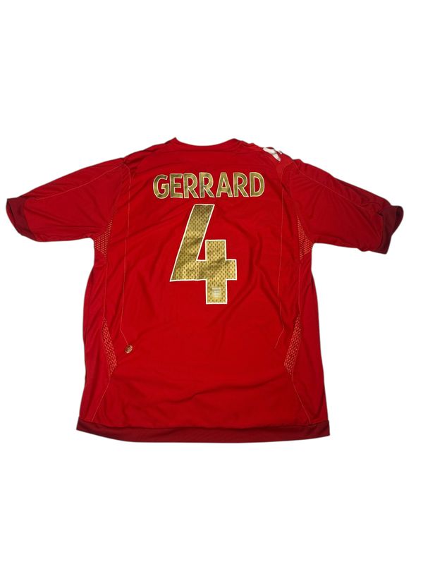 2004/06 England Umbro Away Jersey #4 Gerard Size XL