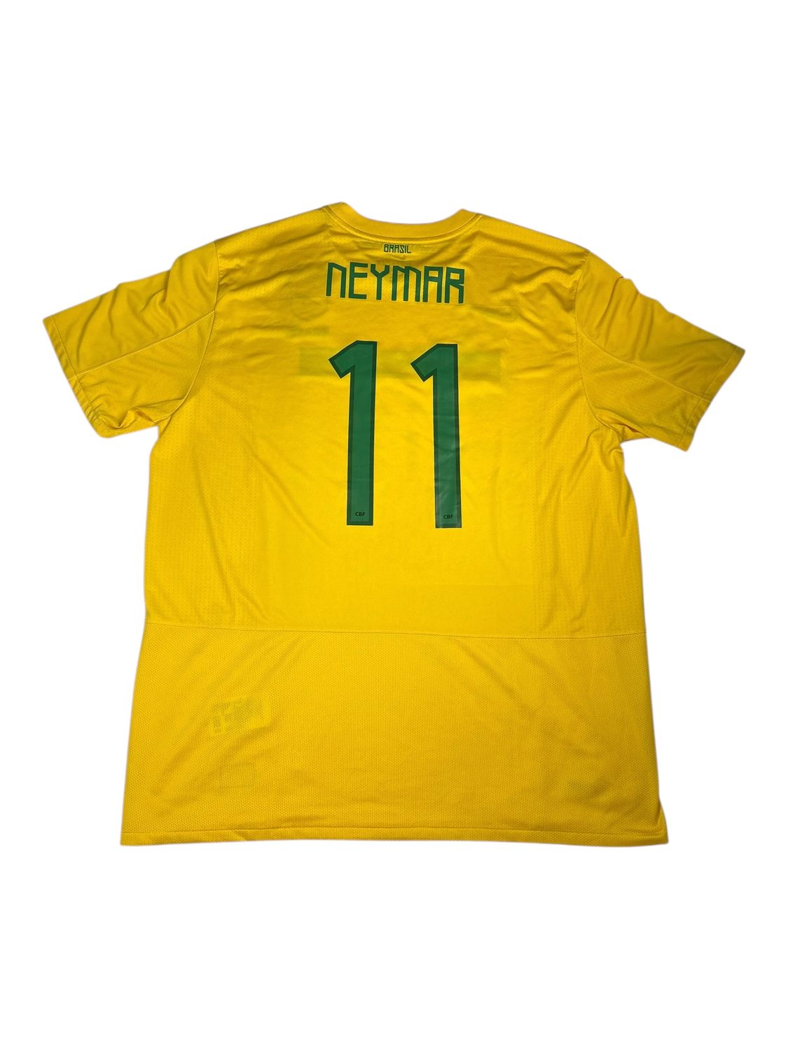 2011/12 Brazil Nike Home Jersey #11 Neymar Size XL