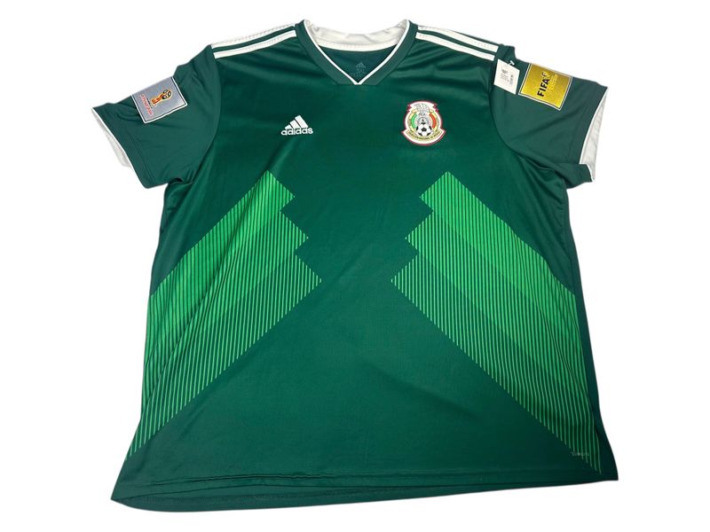 2018 Mexico Adidas Home Jersey Size XXXL